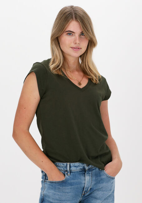 Dunkelgrün CC HEART T-shirt BASIC V-NECK TSHIRT - large