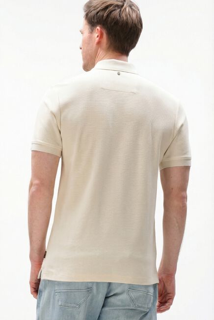 Beige PME LEGEND Polo-Shirt WAFFLE STRUCTURE PIQUE - large