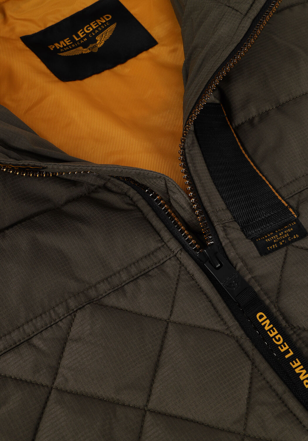 Gr&uuml;ne PME LEGEND Jack FLIGHT JACKET CARGO GLIDER BRIGHTSTER - large