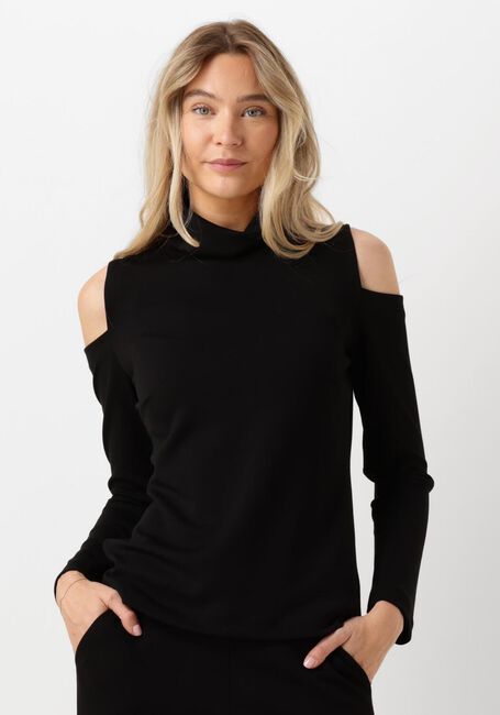 Schwarze ANA ALCAZAR Top TOP CUTOUT - large