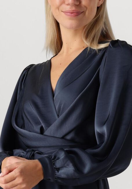 Dunkelblau NEO NOIR Minikleid RIMINI HEAVY SATEEN DRESS - large