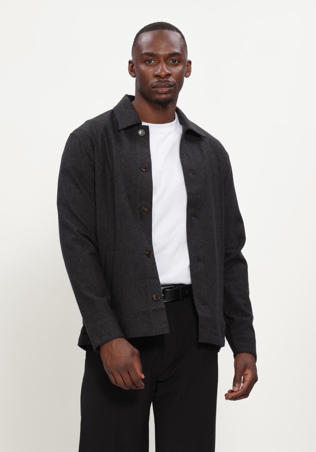 Dunkelgrau MATINIQUE Overshirts MAORIGNAL - large