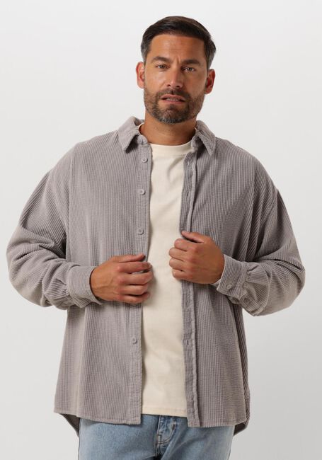 Graue AMERICAN VINTAGE Casual-Oberhemd PADOW - large