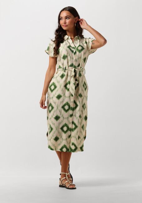 Sand OBJECT Midikleid OBJBERRY S/S LONG DRESS - large