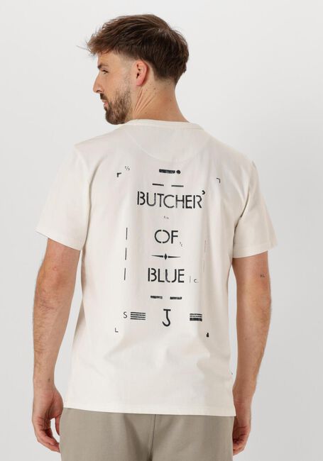 Weiße BUTCHER OF BLUE T-shirt ARMY STENCIL TEE - large