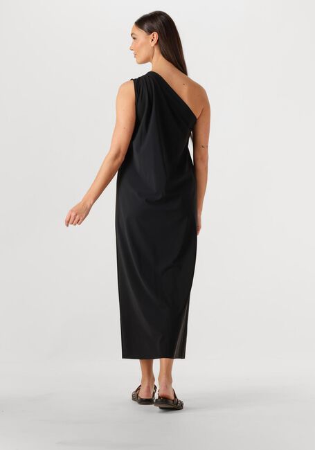 Schwarze PENN & INK Midikleid DRESS ONE SHOULDER - large