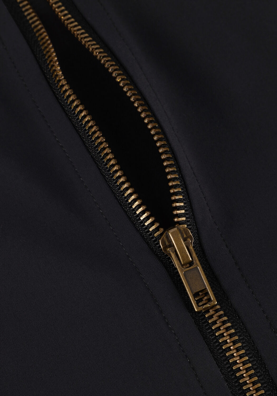 Schwarze PENN & INK Strickjacke HOODIE - large