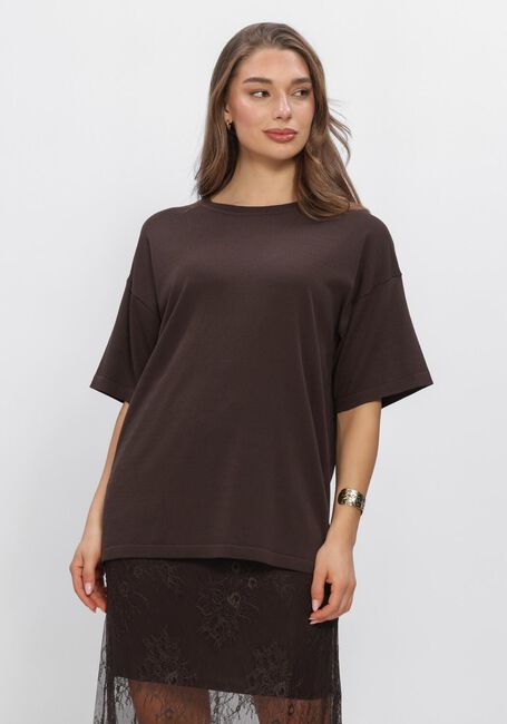 Hellgrau MSCH COPENHAGEN T-shirt MSCHTERINE TEE - large