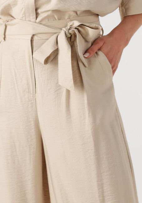 Beige MSCH COPENHAGEN Weite Hose MSCHNYLA AMABELLA HW PANTS - large