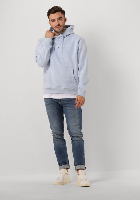 Hellblau TOMMY JEANS Pullover TJM REG LINEAR LOGO HOODIE EXT - large