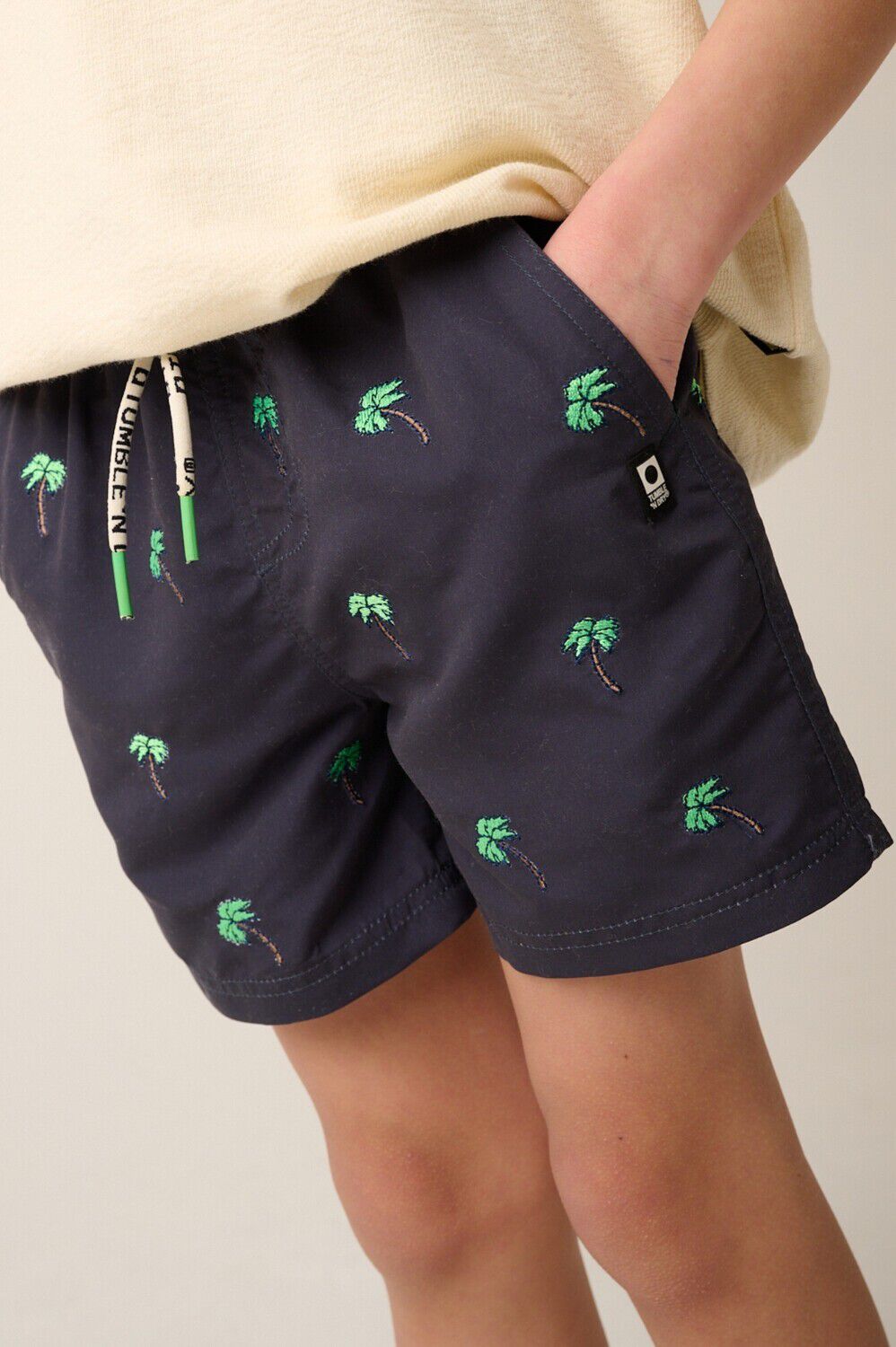 Blaue TUMBLE 'N DRY Badehosen PALMEIRA - large
