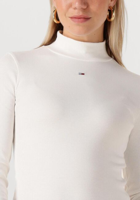 Ecru TOMMY JEANS Rollkragenpullover TJW ESSENTIAL MOCK NECK - large