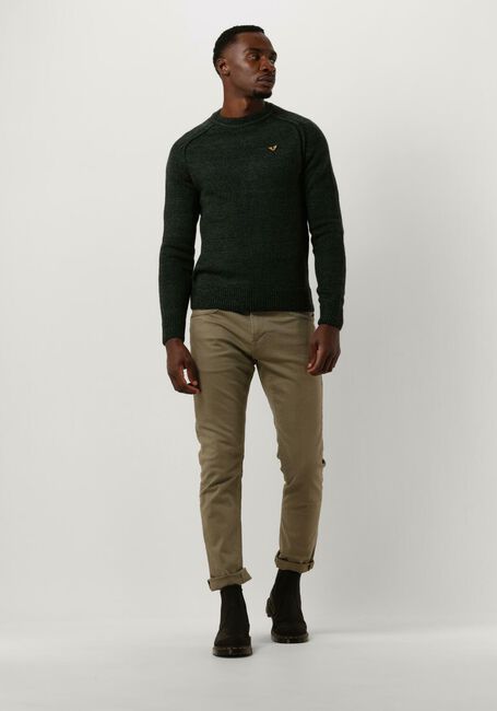 Grüne PME LEGEND Pullover R-NECK HEAVY KNIT MIXED YARN KNIT - large