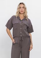 Graue SIMPLE Blusen BLOUSE