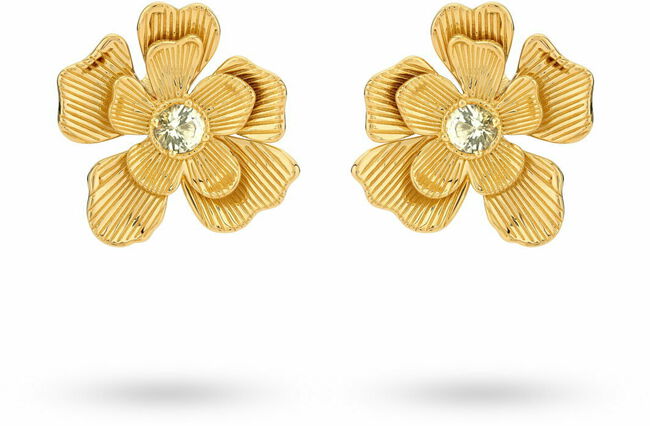 Goldfarbig 24Kae Ohrringe 42496Y - large