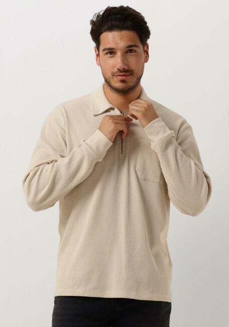 Sand WOODBIRD Polo-Shirt WBALTER WAFFEL POLO - large