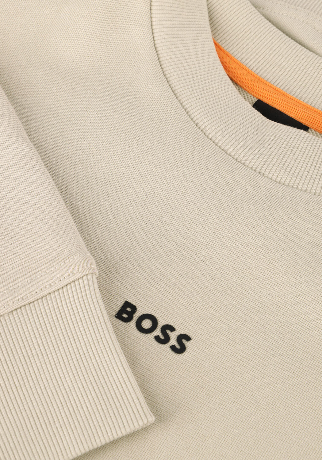 Beige BOSS ORANGE Sweatshirt WESMALLCREW 10244192 01 - large