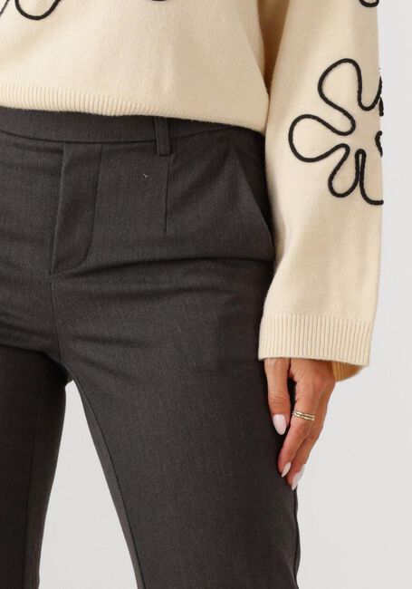 Graue OBJECT Hose OBJLISA SLIM PANT - large