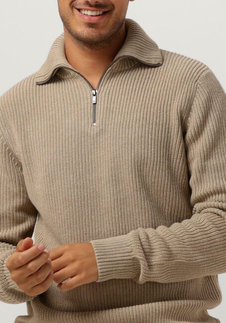 Beige SAINT STEVE Rollkragenpullover LIAM - large