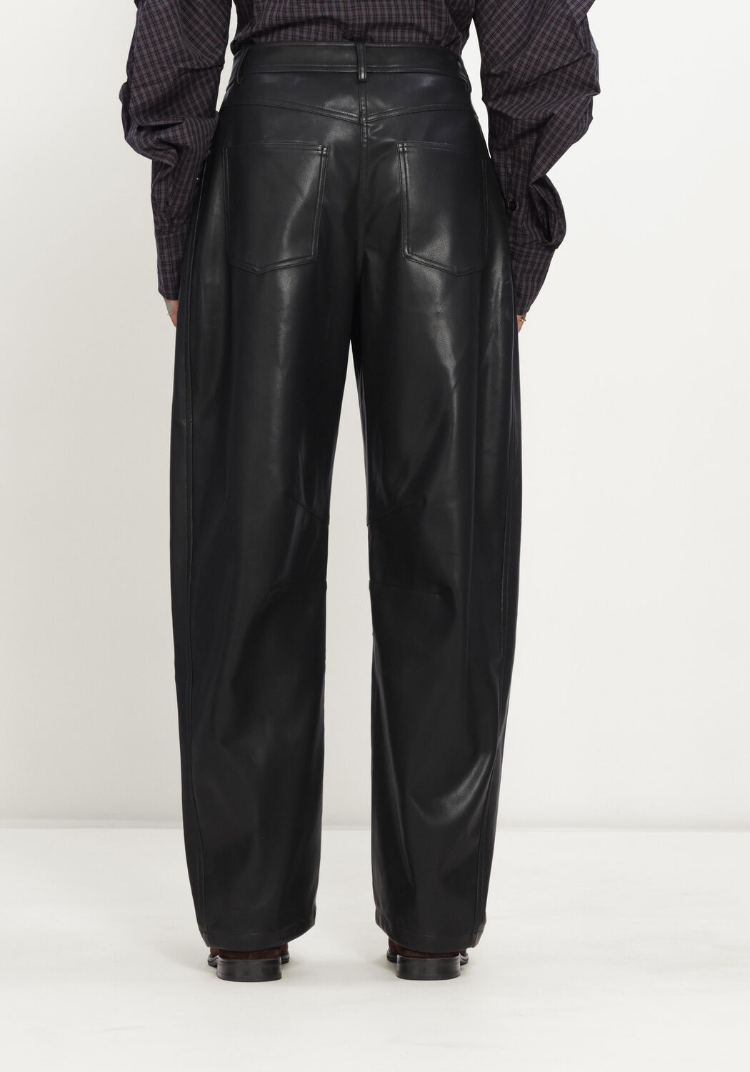 Schwarze NOTRE-V Weite Hose NV-IRA - large