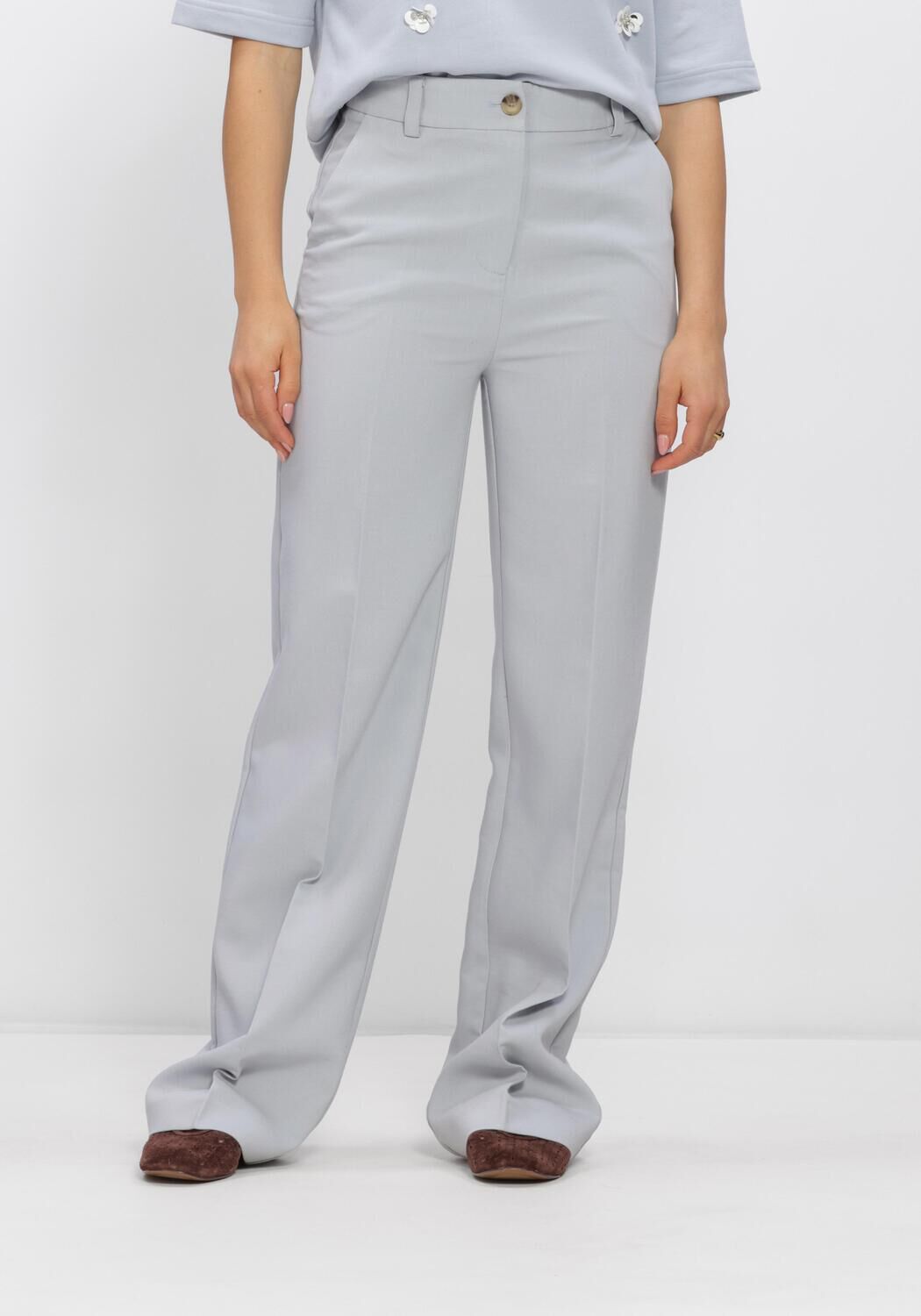 Blaue MODSTR&Ouml;M Weite Hose GALE PANTS - large