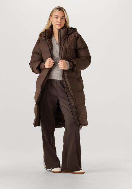 Braune NEO NOIR Wattierte Jack VIVIANA C PUFFER JACKET - large