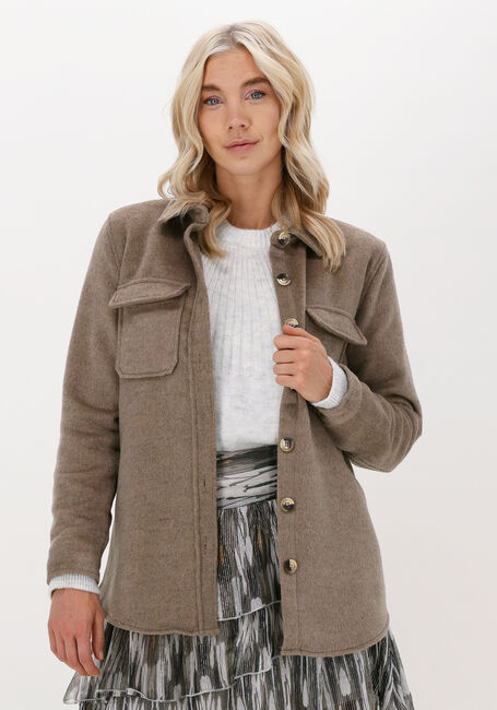 Beige OBJECT Jack VERA OWEN LS JACKET  - large
