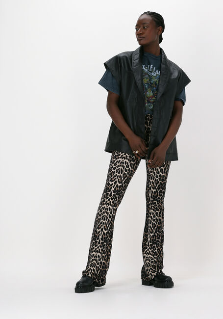 Schwarze ALIX THE LABEL T-shirt OVERSIZED TIGER TSHIRT - large