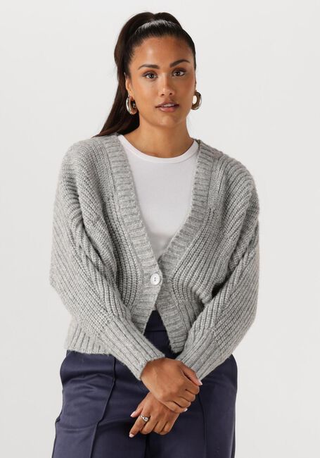 Graue NUKUS Pullover JOLIJN CARDIGAN - large