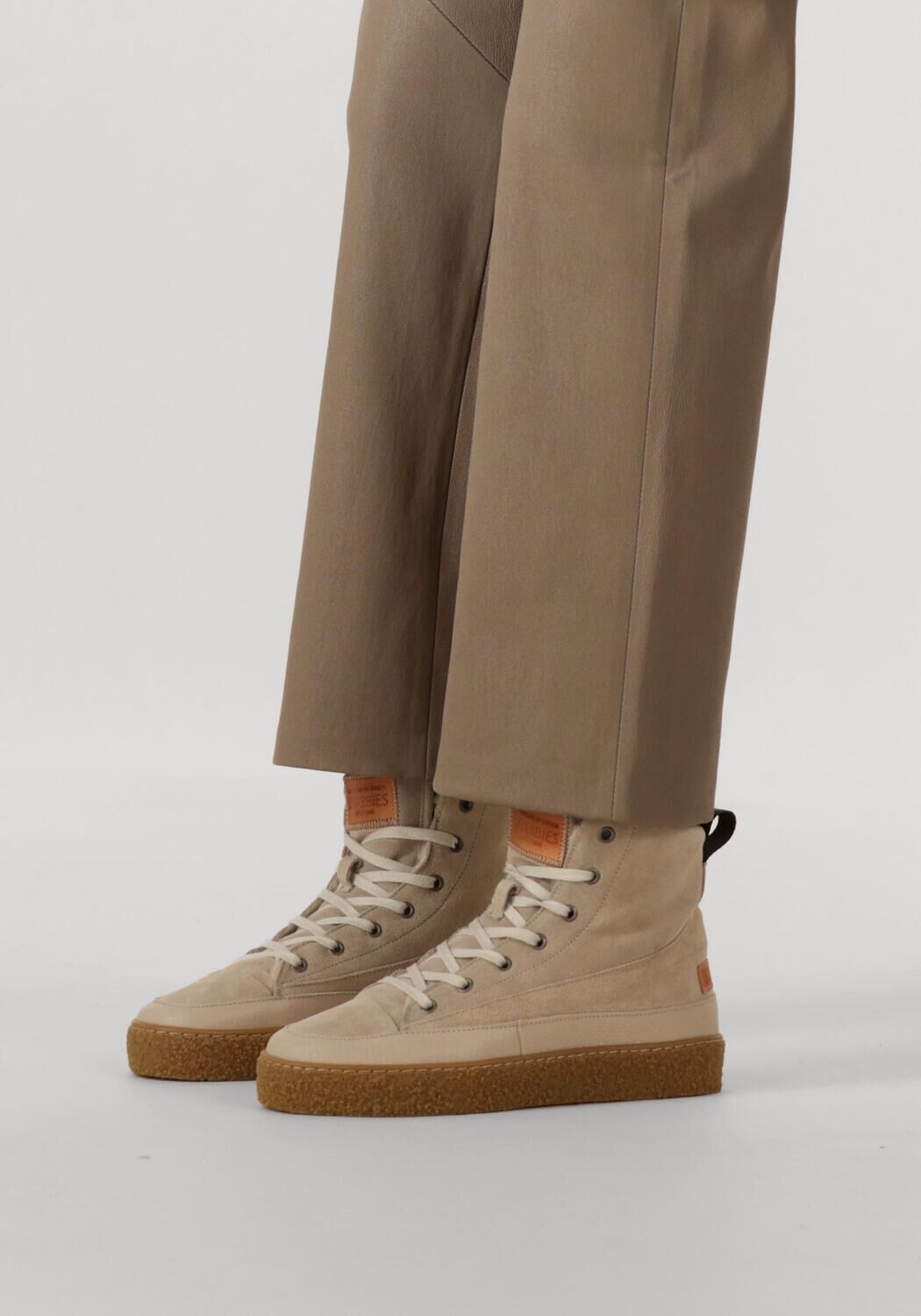 Graue SHABBIES Sneaker High CHEWY LILY - large