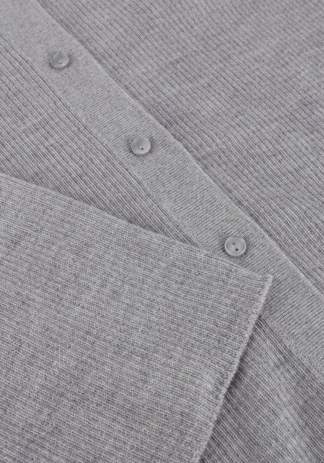 Graue MODSTR&Ouml;M Strickjacke HIROKIMD CARDIGAN - large