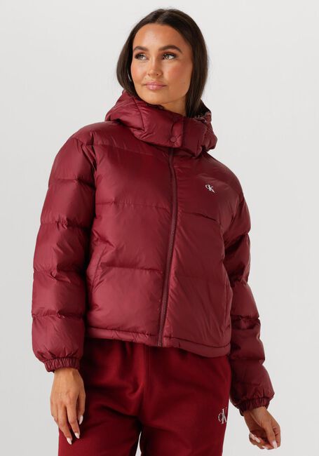 Bordeaux CALVIN KLEIN Wattierte Jack ESSENTIAL MIDWEIGHT PUFFER JACKE - large
