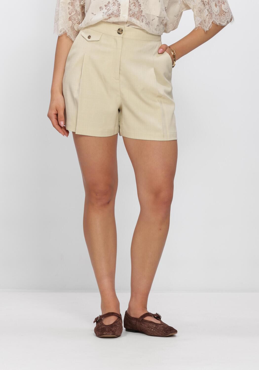 Beige EDITED Kurze Hosen SISSY SHORTS - large