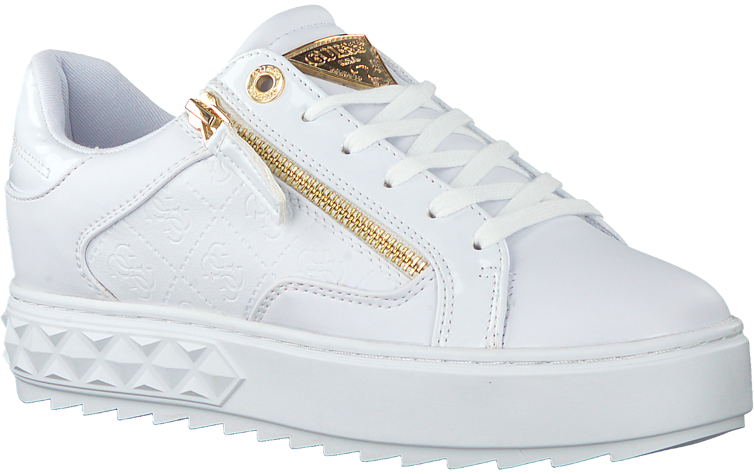 WeiÃe GUESS Sneaker low FIGGI | Omoda