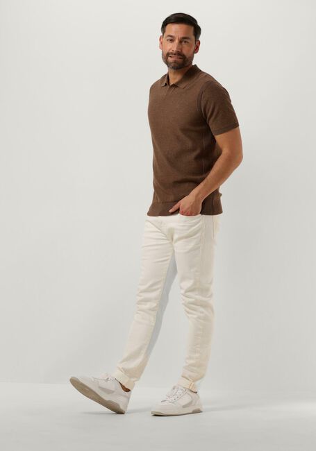 Braune DSTREZZED Polo-Shirt DS_MERCURY SHORT SLEEVE POLO - large