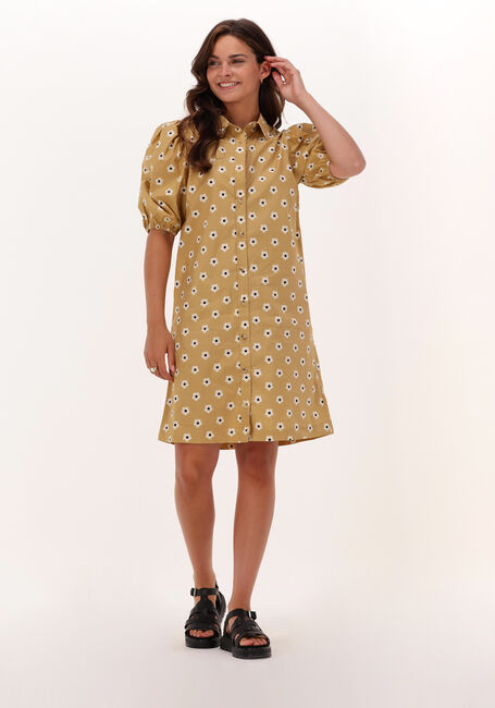 Ocker MODSTRÖM Minikleid ROSSA PRINT DRESS - large
