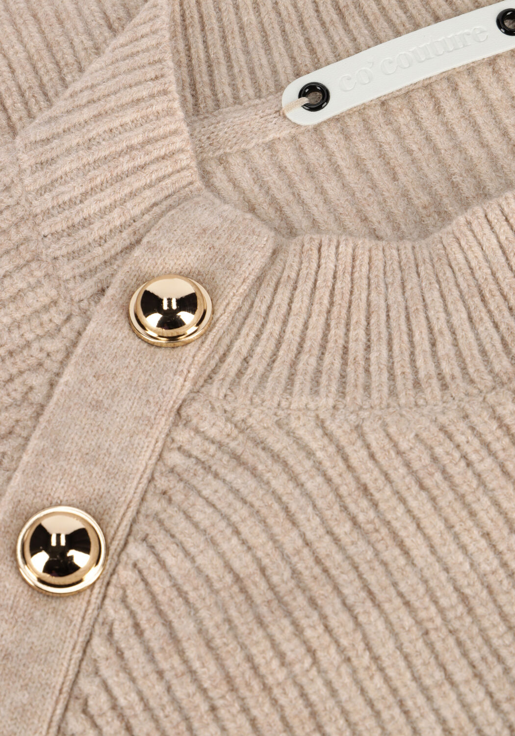 Beige CO'COUTURE Pullover THE ROW OFFICER RIB KNIT - large