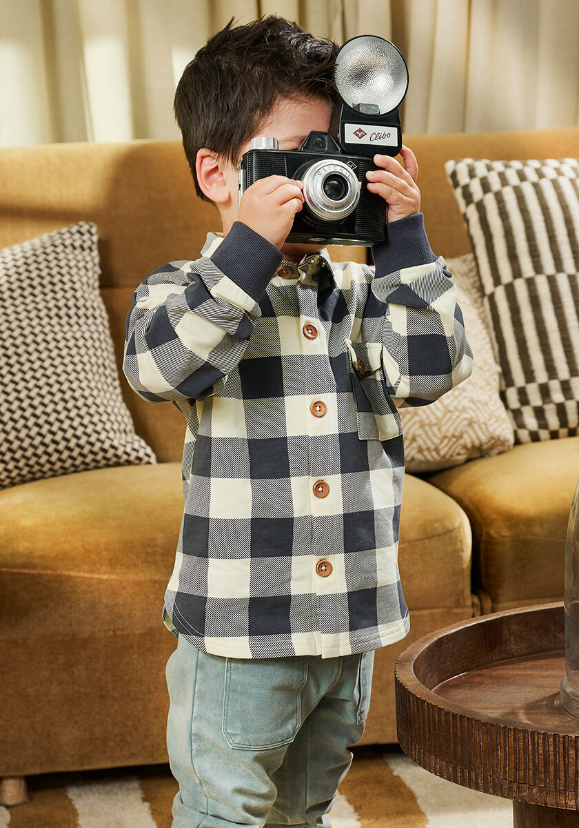 Schwarze Z8 Casual-Oberhemd BENNE - large