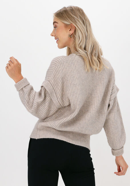 Beige CO'COUTURE Pullover ROWIE PATTERN KNIT - large