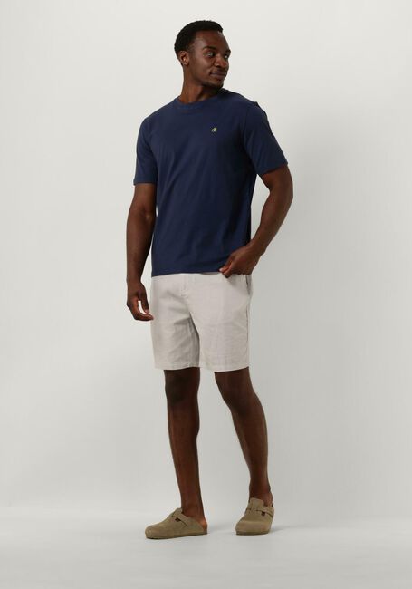 Graue SCOTCH & SODA Kurze Hose FAVE - COTTON/LINEN TWILL BERMUDA - large