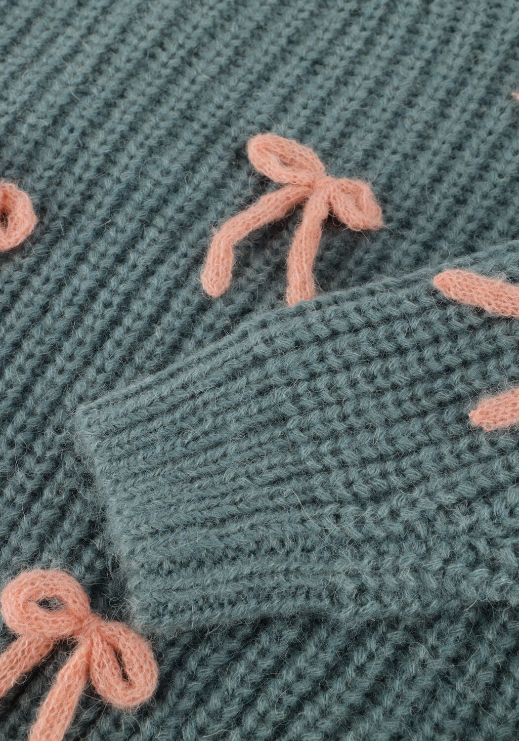 Hellblau Sproet & Sprout Pullover GIRLS SWEATER BOWS - large