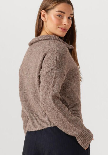 Taupe BY-BAR Pullover BOXY BEAU PULLOVER - large