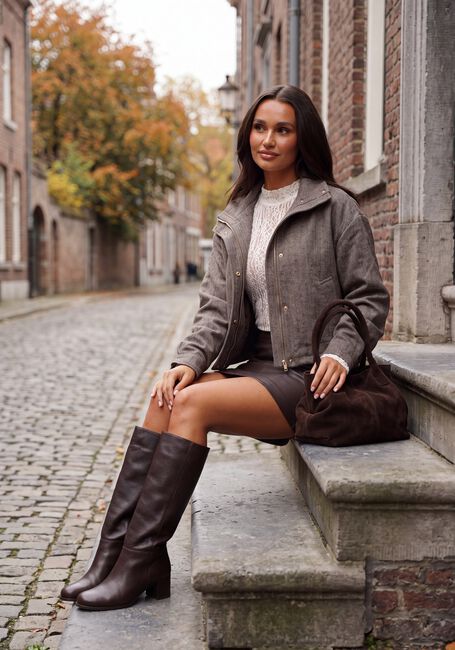 Braune YDENCE Jack JACKET GEMMA - large