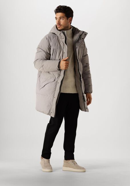 Graue PURE PATH Wattierte Jack REGULAR FIT JACKETS PADDED405 - large