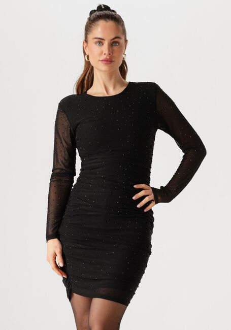 Schwarze OMODA ATELIER Minikleid X IRIS - IDA - large