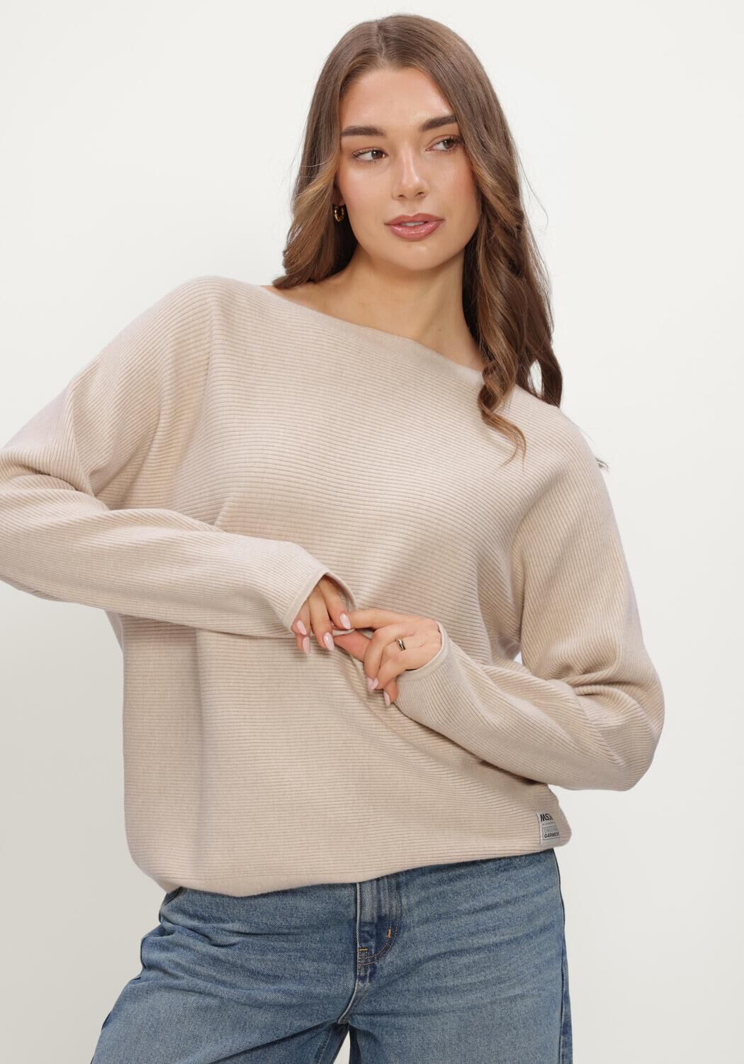 Beige MOSCOW Pullover 30-09-LEYA - large