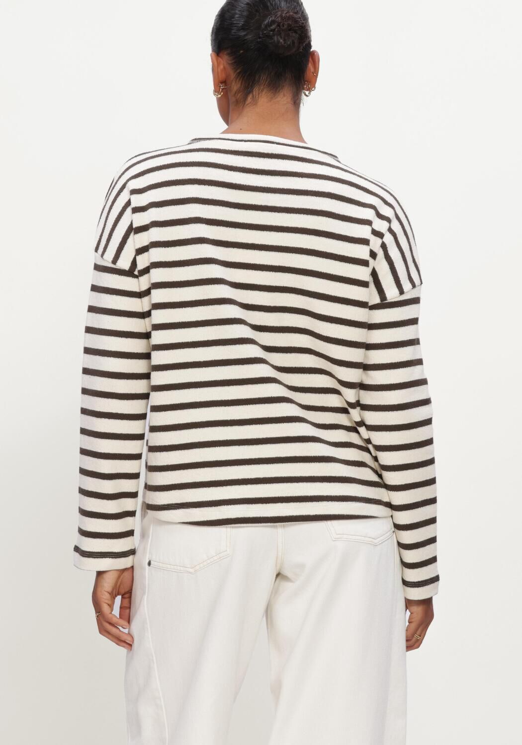 Braune PENN & INK Pullover W26T1313 - large
