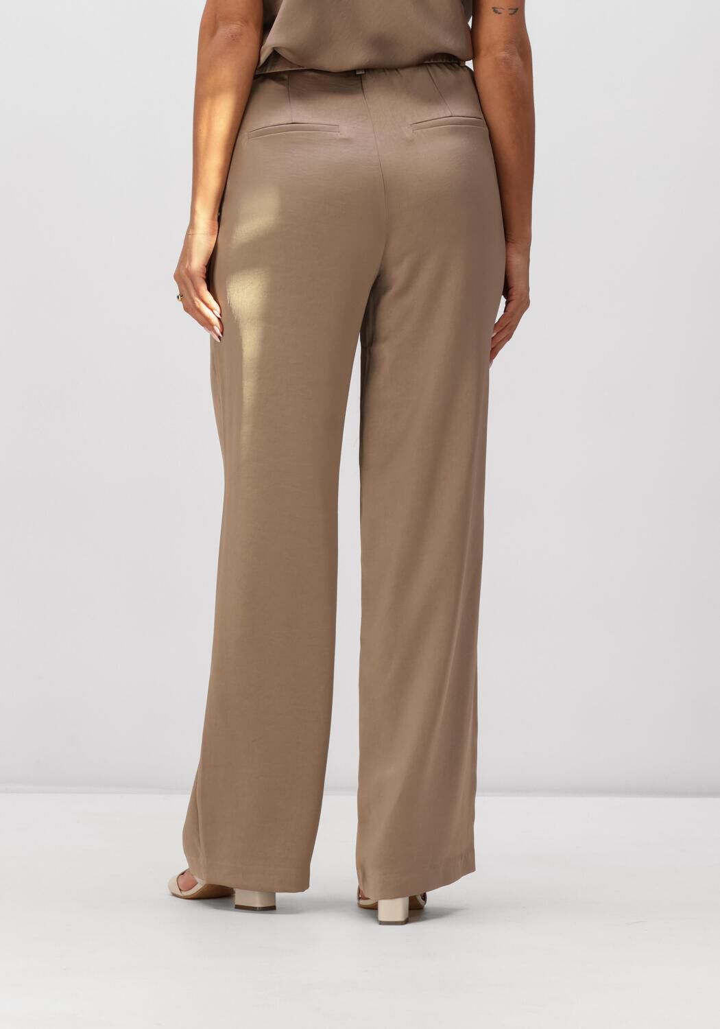 Taupe NOTRE-V Weite Hose NV-HELLA - large