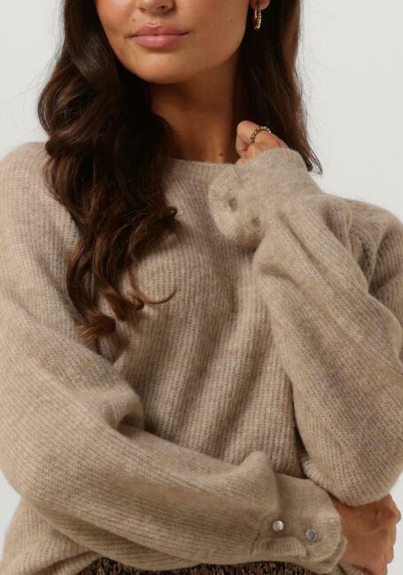 Beige MOS MOSH Pullover MMTALLI LS KNIT - large