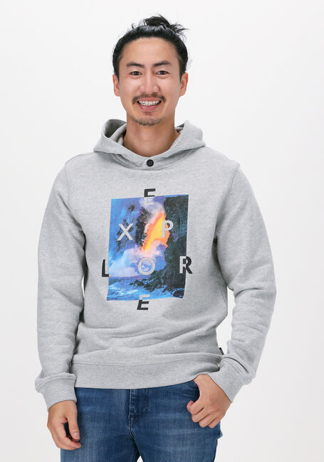 Hellgrau NATIONAL GEOGRAPHIC Sweatshirt HOODY - large